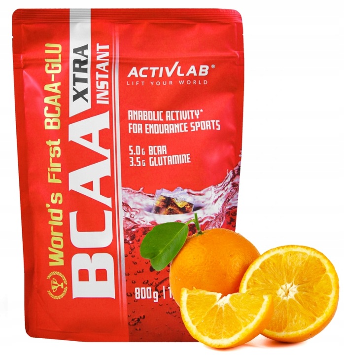 ACTIVLAB BCAA XTRA 800G POMARAŃCZA