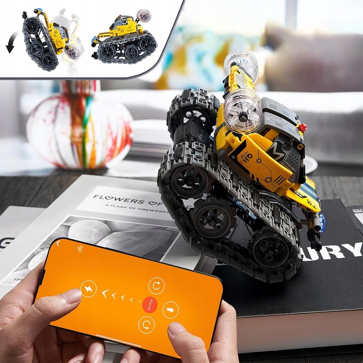 4W1 PROGRAMOWALNY ROBOT ZABAWKA ZESTAW KONSTRUKCYJNY APP I PILOT KONTROLA