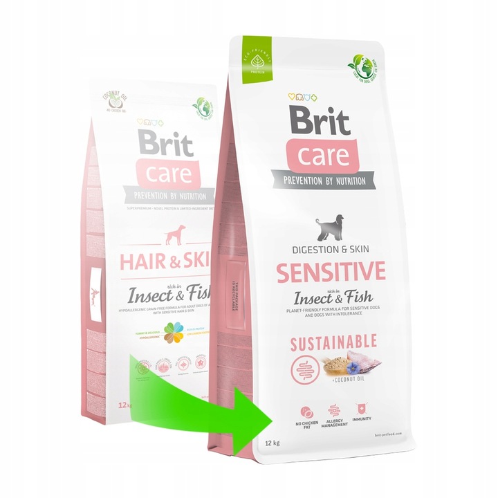 BRIT CARE Sustainable Sensitive Insect & Fish 12kg