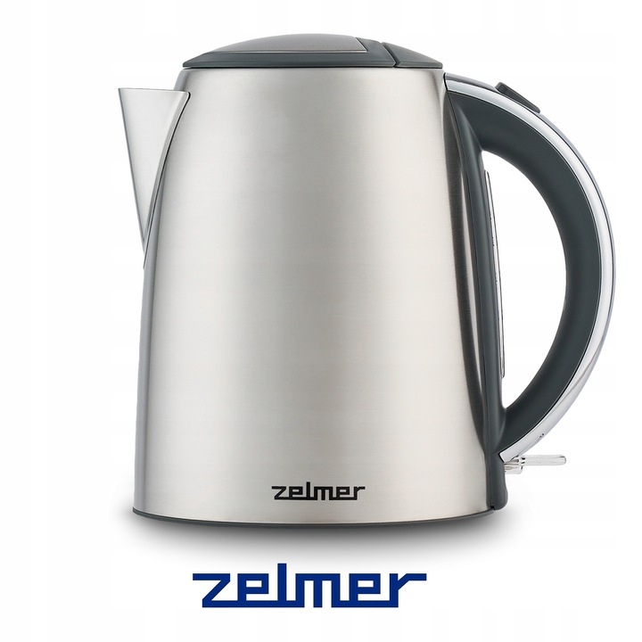 Czajnik elektryczny Zelmer ZCK7930 2200 W 1,7 l srebrny/szary