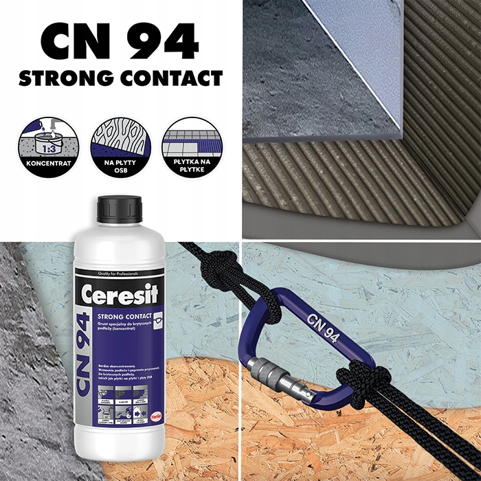 Grunt Specjalny Podłogowy Ceresit CN94 Wydajny Koncentrat Gruntujący 1 kg