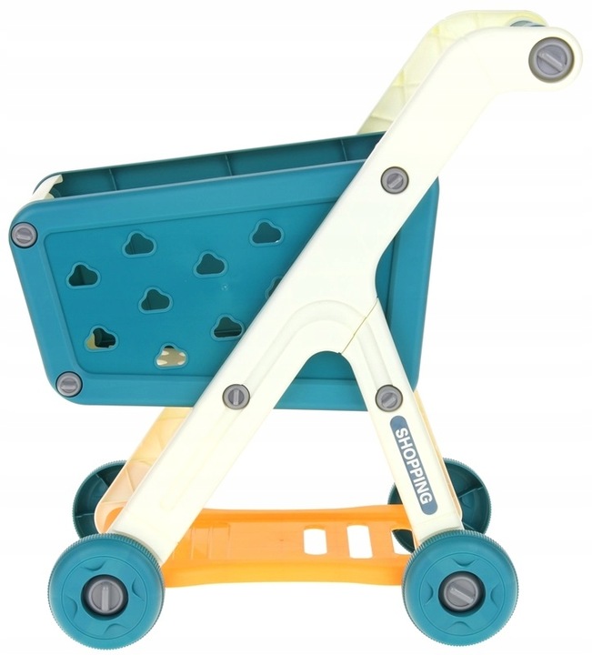 Wózek Sklepowy Na Zakupy Koszyk dla Dzieci Produkty Warzywa Owoce Akcesoria