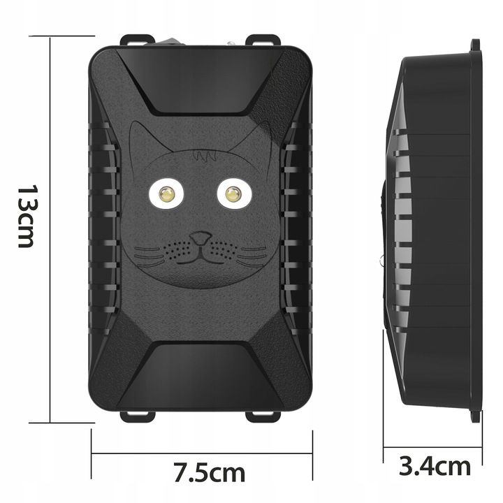 ODSTRASZACZ na KUNY MYSZY do SAMOCHODU AUTA GRYZONI KUN SAMOCHODOWY 5-12V