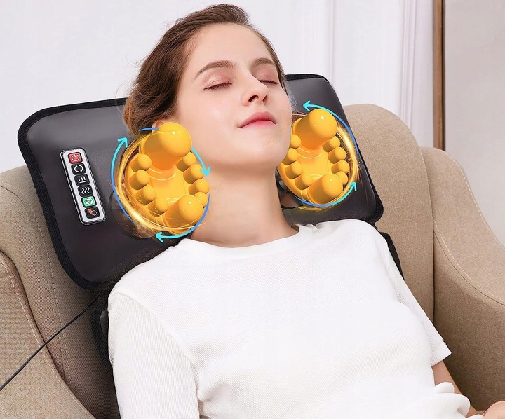 MATERAC MASUJĄCY Mata do masażu + MASAŻER DRENAŻ NÓG ŁYDEK PRESOTERAPIA