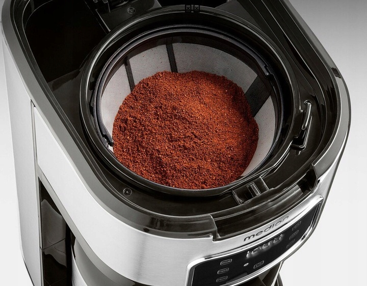 DOBRY EKSPRES DO KAWY PRZELEWOWY 1,25L Z TERMOSEM 900W WYŚWIETLACZ