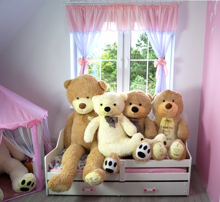 DUŻY MIŚ PLUSZOWY 140 cm TEDBI PLUSZOWY MASKOTKA