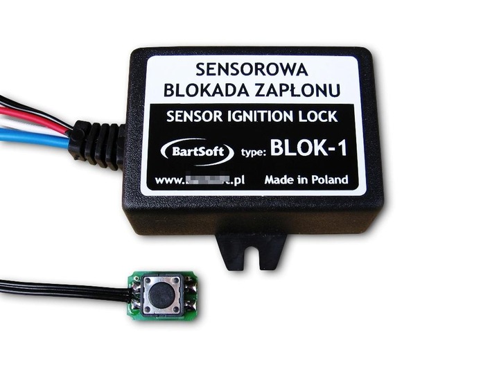 - POLSKA - BEZPIECZNA SENSOROWA BLOKADA ZAPŁONU