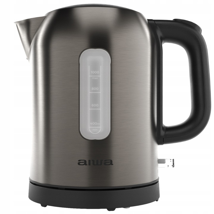 CZAJNIK ZE STALI NIERDZEWNEJ 1L 2200W ROTACJA 360 AIWA AKT-1000 RYUJIN