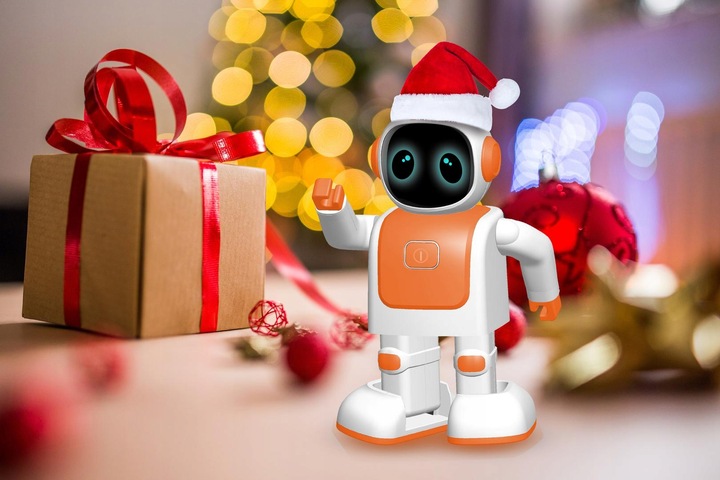 INTERAKTYWNY ROBOT ZDALNIE STEROWANY TELEFONEM PROGRAMOWANY BLUETOOTH