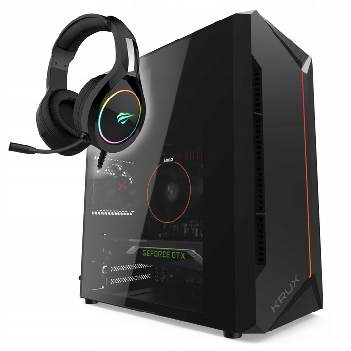 Komputer Gamingowy Do Gier Core I5 16GB 512SSD NVIDIA GT 1030 Windows 10