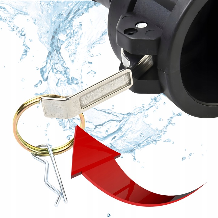 Złącze CAMLOCK 2 cale TYP C na wąż 1 1/2" (38mm) Kamlok Zbiornik MAUSER IBC