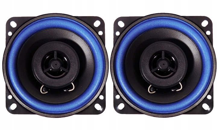 GŁOŚNIKI SAMOCHODOWE DWUDROŻNE 100mm / 10cm 2 szt