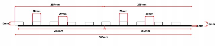Lamele na Filcu Ścienne 275x58cm Panele Dekoracyjne 3D DĄB WOTAN i Inne