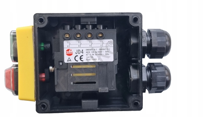 Włącznik wyłącznik KEDU KOA8 do silnika 3-fazowego przekaźnik JD4 400V