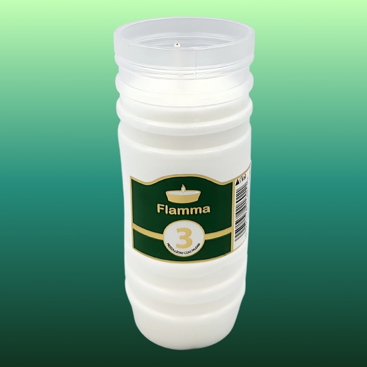 Wkłady do Zniczy Parafinowe Całoroczne Znicze 3 Dni 72 h Wersja Jesienna