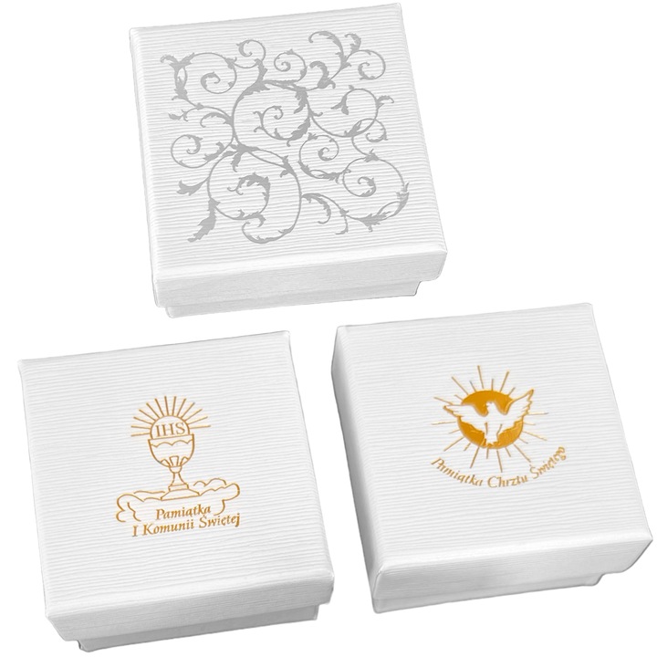 Srebrny łańcuszek 40cm Singapur i medalik serce MB Komunia Chrzest prezent