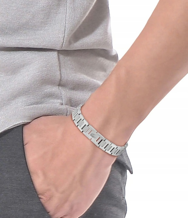 LACOSTE 2040117 – srebrny styl z nutą luksusu dla mężczyzny