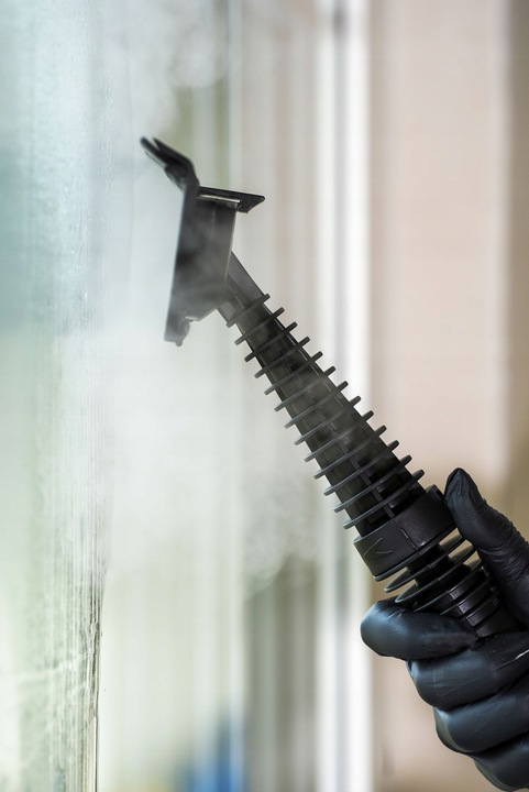 MYJKA PAROWA CZYŚCIK STEAMER PAROWNICA 1500W 350ml