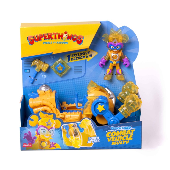 Magicbox - Super Things - Kazoom Power - Pojazd bojowy Kid Multi