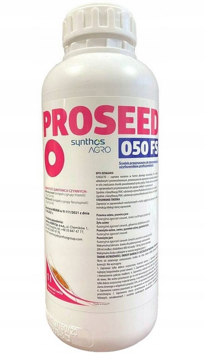 PROSEED 050FS 1L Zaprawa do Zbóż Ozimych Jarych Difenokonazol Fludioksonil
