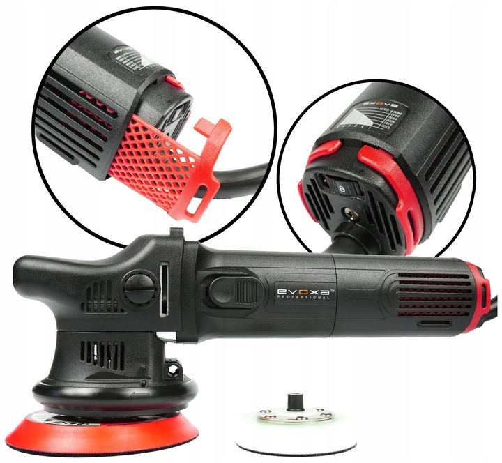 Polerka Samochodowa Maszyna Polerska HDF12 Dual Action 850W EVOXA