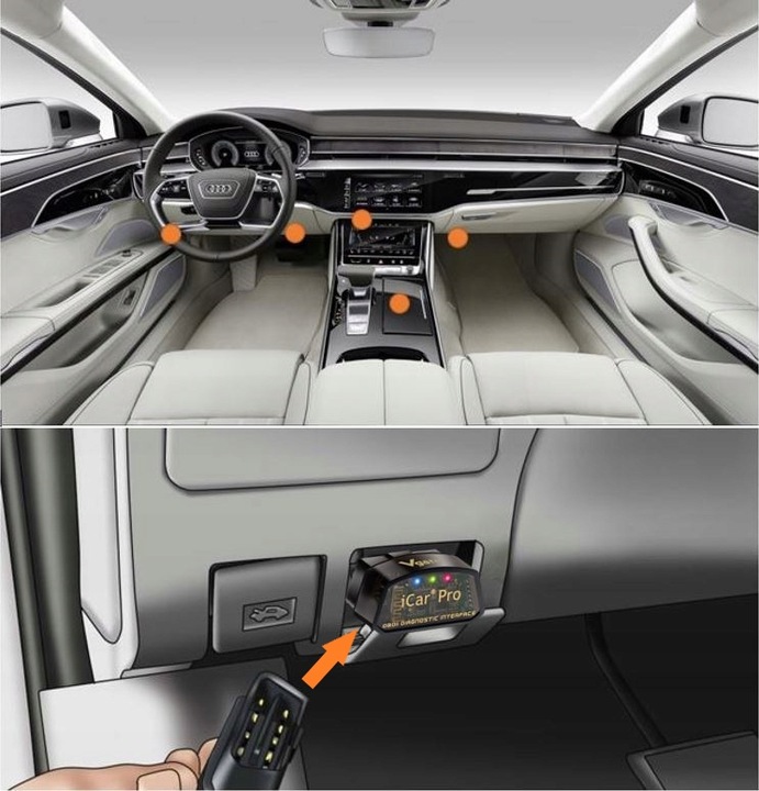 Vgate iCar Pro BT3.0 3.0 Interfejs Diagnostyczny