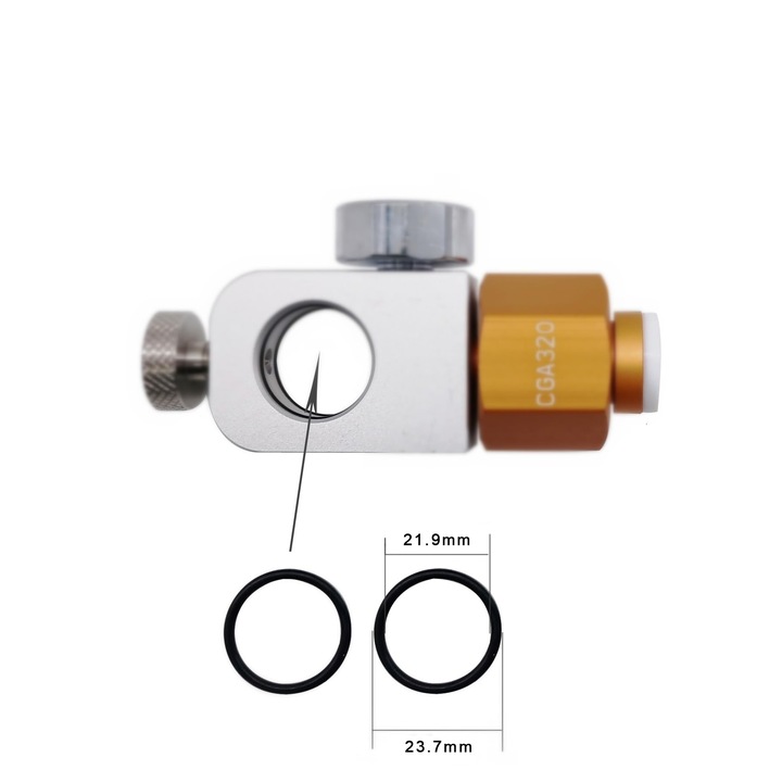 O-ring Uszczelka Przetoczka Adapter do Sodastream Quick Connect 12 szt.