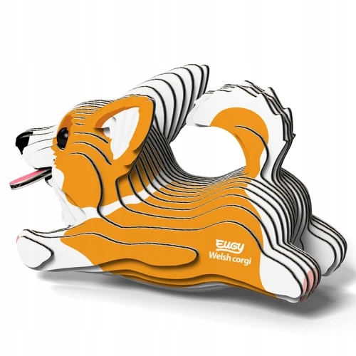 Pies Corgi - Eko Układanka 3D - Eugy