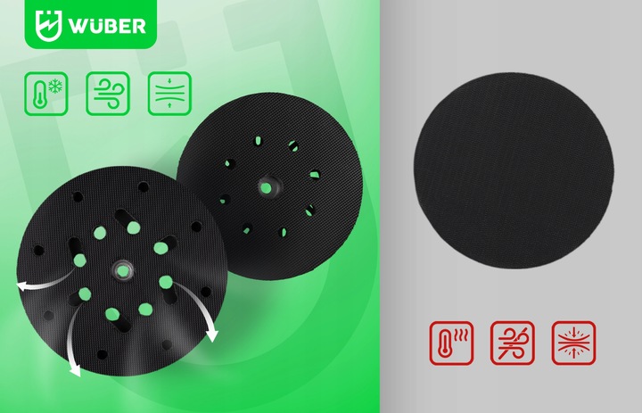 POLERKA SAMOCHODOWA 1500W MIMOŚRODOWA Z REGULACJĄ OSCYLACYJNA + GĄBKI +PADY