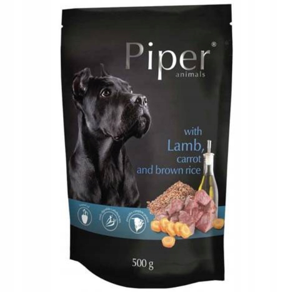 MIX KARMY DLA PSA SASZETKA 500G RAFI + 500G PIPER