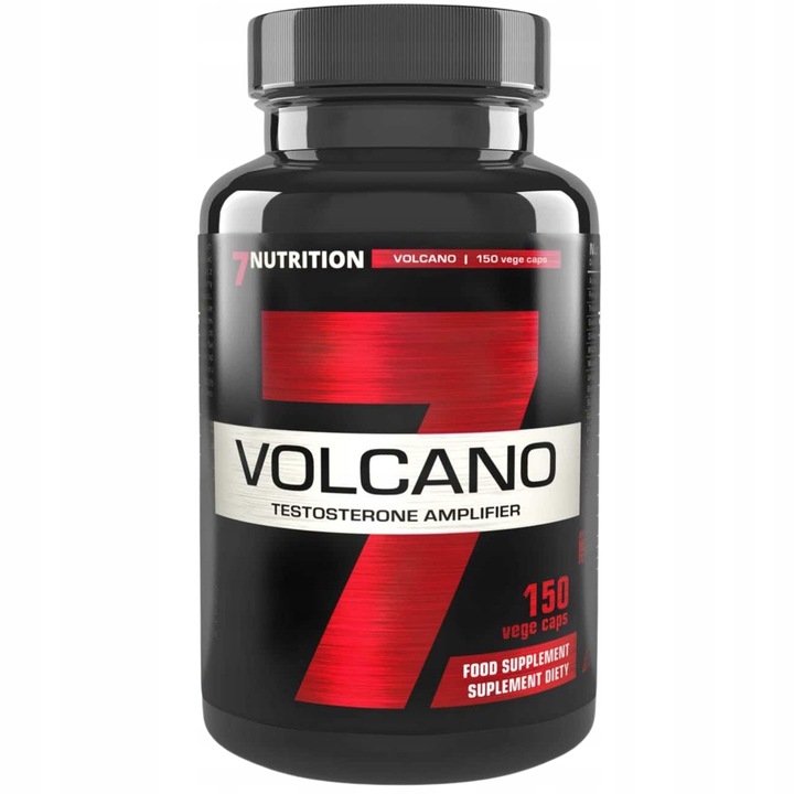 7NUTRITION VOLCANO BOOSTER TESTOSTERONU MELATONINA HIRO.LAB ZDROWY SEN