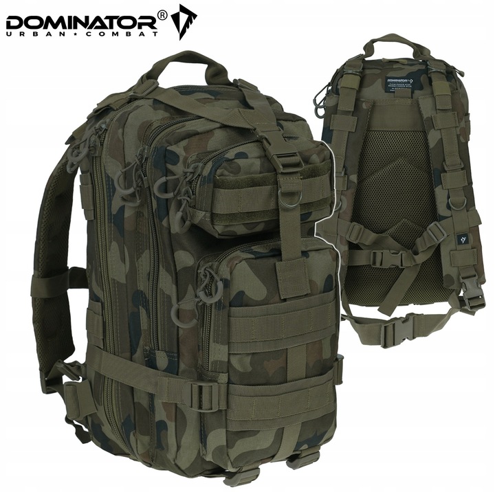 PLECAK WOJSKOWY TAKTYCZNY DOMINATOR SHADOW HARCERSKI PL Camo MORO wz.93 30L