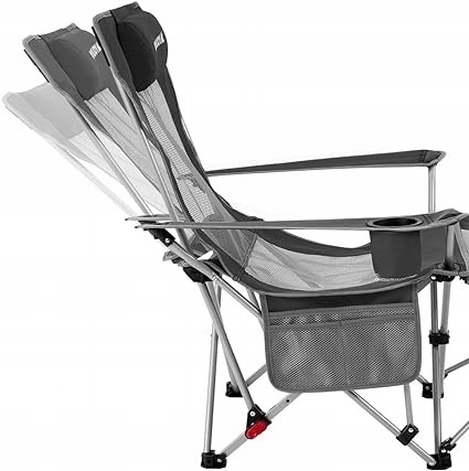 Krzesło turystyczne z oparciem WEJOY WF2224 czarny 0/1 Czytaj Opis !!