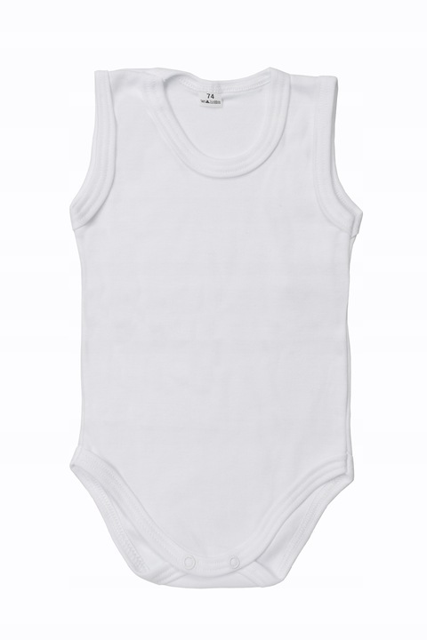 BODY RAMIĄCZKO na ramiączkach białe kolor 74 RAMKA