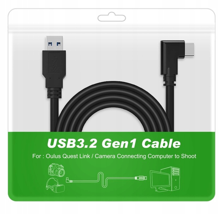KABEL 5m DO OCULUS LINK QUEST 1 i 2 USB-A - USB-C