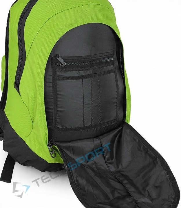 LEKKI WYGODNY PLECAK MIEJSKI CAMPUS KOOL | POJEMNOŚĆ 20L | CZARNY