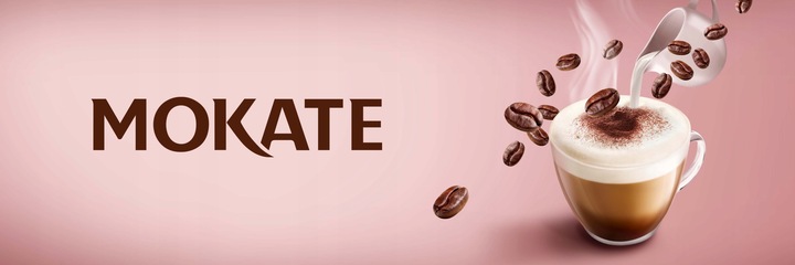 Napój Kawowy Klasyczna Kawa Cappuccino Instant Puszysta Pianka 110g Mokate