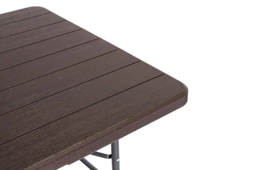 Zestaw mebli ogrodowych Modern Home tworzywo sztuczne clasic brązowy 3 el.