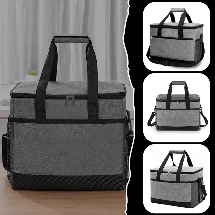 TORBA TERMICZNA TERMOIZOLACYJNA NA PLAŻĘ PODRÓŻNA LODÓWKA TURYSTYCZNA 20L