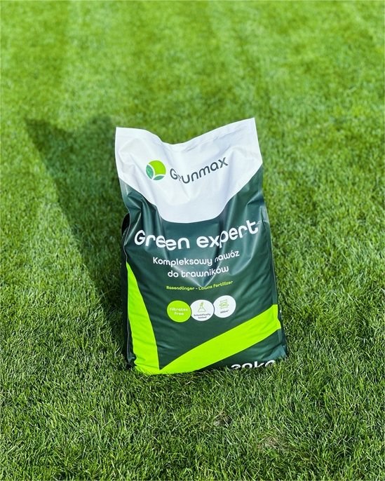 GRUNMAX - Green expert wiosenny nawóz do trawy, trawnika , PREMIUM 20kg