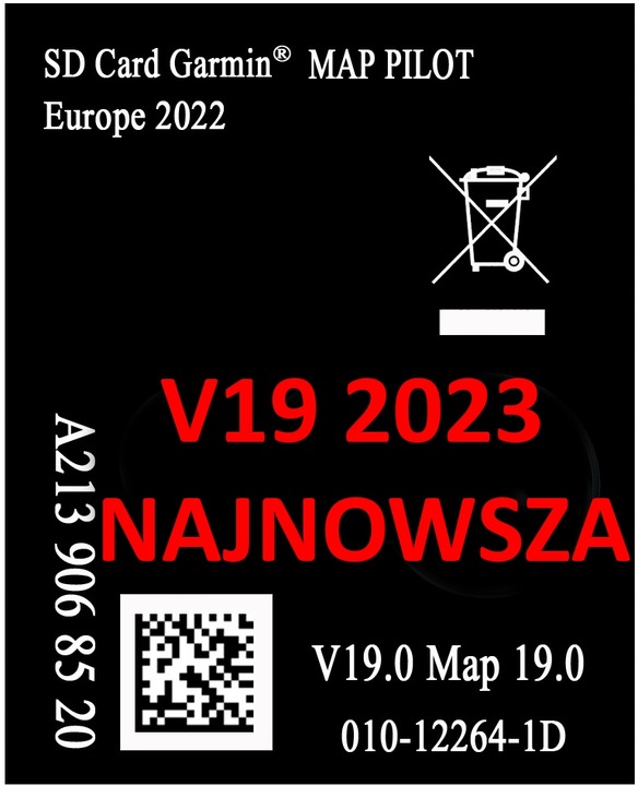 MAPA MERCEDES A213 AMG GLC KLASA C E V X