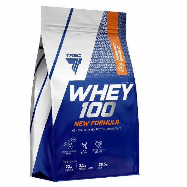 NOWE PYSZNE BIAŁKO WPC Trec Whey 100 700g SERWATKOWE PROTEINY NA MASĘ SIŁĘ