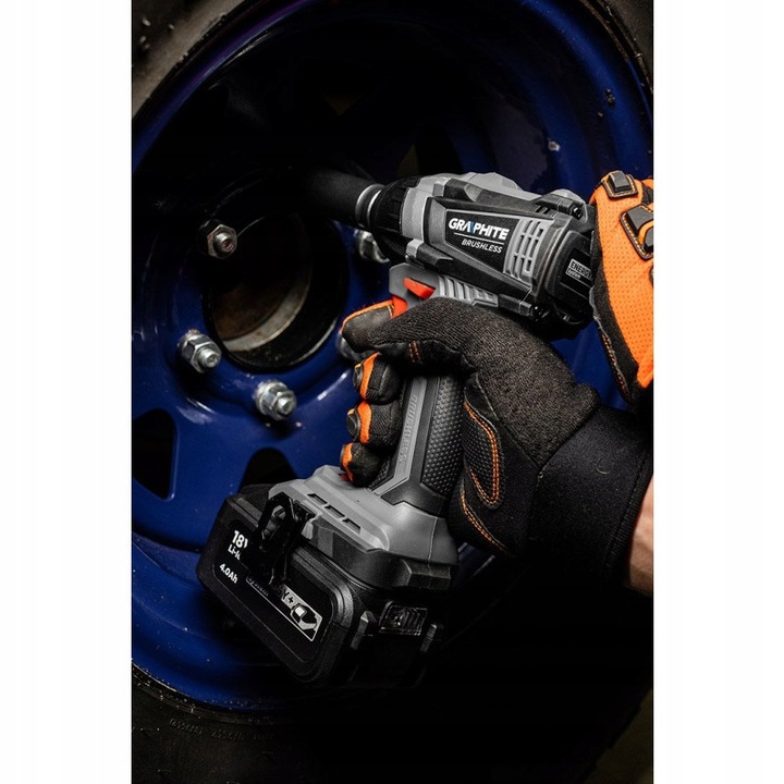 GRAPHITE KLUCZ UDAROWY BEZSZCZOTKOWY 300Nm 18V bez akum. 3 biegowy 58G028