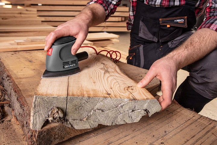 Szlifierka oscylacyjna delta 105W GRAPHITE 59G335