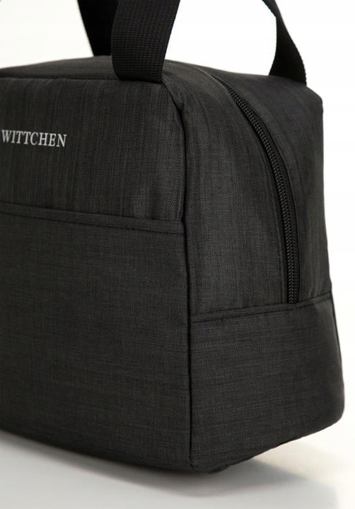 WITTCHEN TORBA POLIESTER CZARNY 56-3-021-11 CZARNY LUNCH BOX NA JEDZENIE