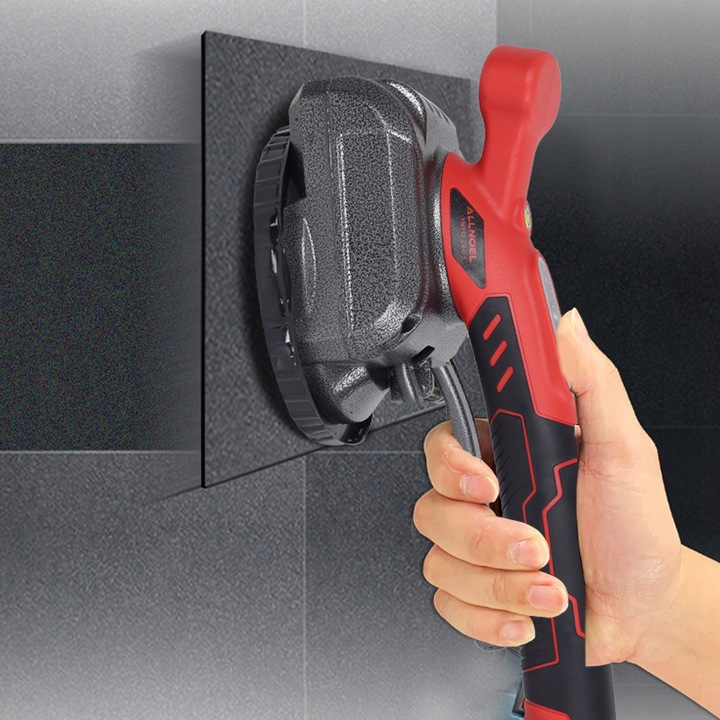 PRZYSSAWKA WIBRUJĄCA DO PŁYTEK WIBRATOR DO POZIOMOWANIA 2xAKU MOCNA 21V