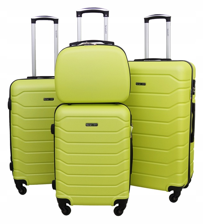 ZESTAW WALIZEK 4w1 WALIZKA PODRÓŻNA NA KÓŁKACH GRAVITT 931