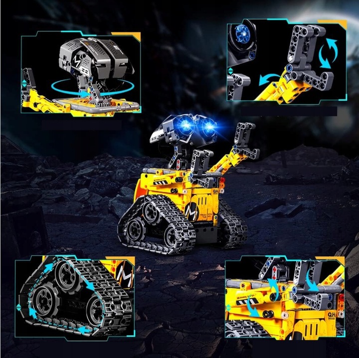 PROGRAMOWALNY ROBOT ZESTAW KONSTRUKCYJNY APP I PILOT KONTROLA