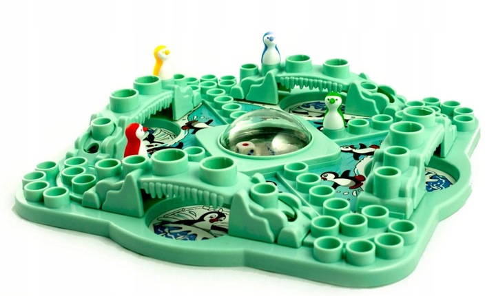 GRA PLANSZOWA CHIŃCZYK PINGWINY 4 5 6 7 lat latka