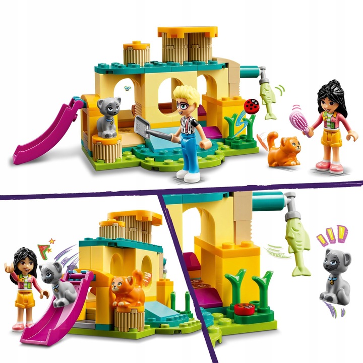 LEGO FRIENDS 5+ PRZYGODY NA KOCIM PLACU ZABAW 42612